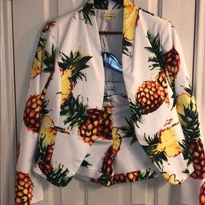 Fashion Nova Jacket and Short Set